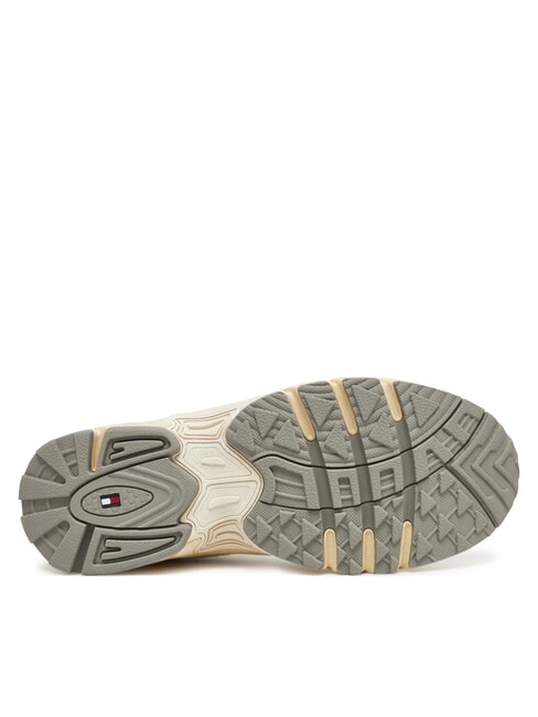 ARCHIVE '97 Leather and fabric runner sneakers ivory - Women&rsquo;s shoes