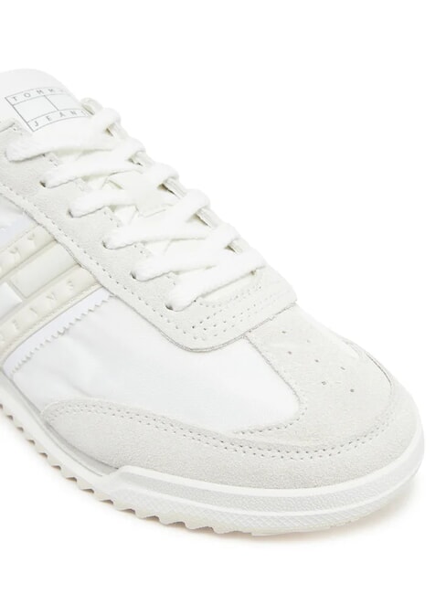 TJW RETRO RUNNER Leather and fabric sneakers ecru - Women&rsquo;s shoes