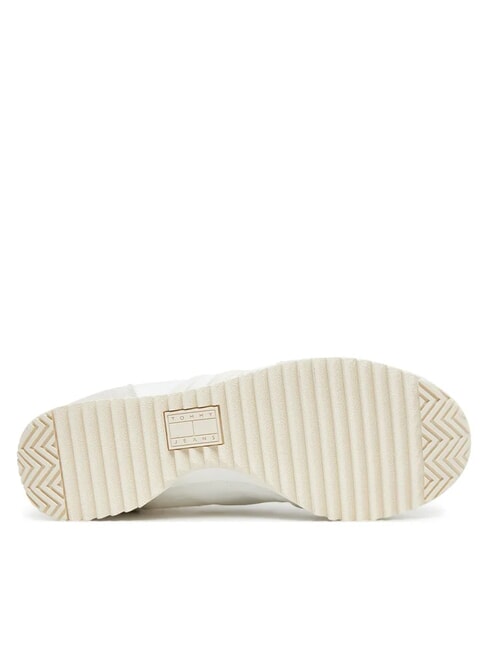 TJW RETRO RUNNER Leather and fabric sneakers ecru - Women&rsquo;s shoes