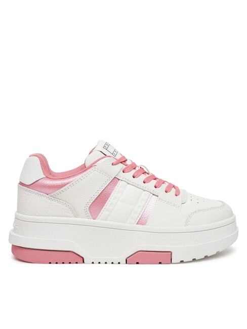 TH BROOKLYN Flatform leather sneakers preppy pink - Women&rsquo;s shoes