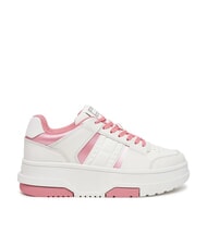 TOMMY HILFIGER TH BROOKLYN Flatform leather sneakers preppy pink - Women&rsquo;s shoes - 2