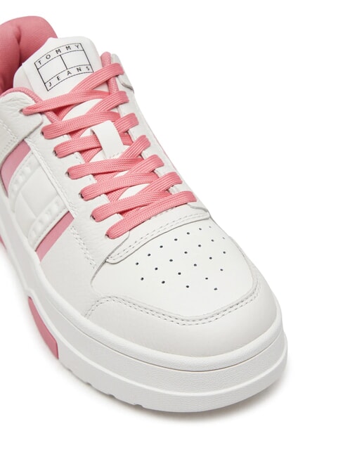 TH BROOKLYN Flatform leather sneakers preppy pink - Women&rsquo;s shoes