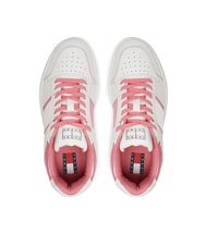 TOMMY HILFIGER TH BROOKLYN Flatform leather sneakers preppy pink - Women&rsquo;s shoes - 4