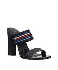 TOMMY HILFIGER SLIDE High sandals with logo ribbon space blue - Women&rsquo;s shoes - 3