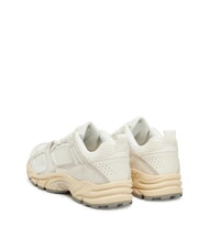 TOMMY HILFIGER ARCHIVE '97 Leather and fabric runner sneakers ivory - Women&rsquo;s shoes - 5