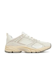 TOMMY HILFIGER ARCHIVE '97 Leather and fabric runner sneakers ivory - Women&rsquo;s shoes - 2