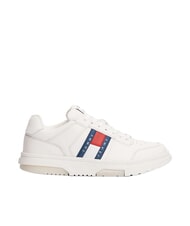 TOMMY HILFIGER BROOKLYN ESSENTIAL Women's leather sneakers ecru - Women&rsquo;s shoes - 3