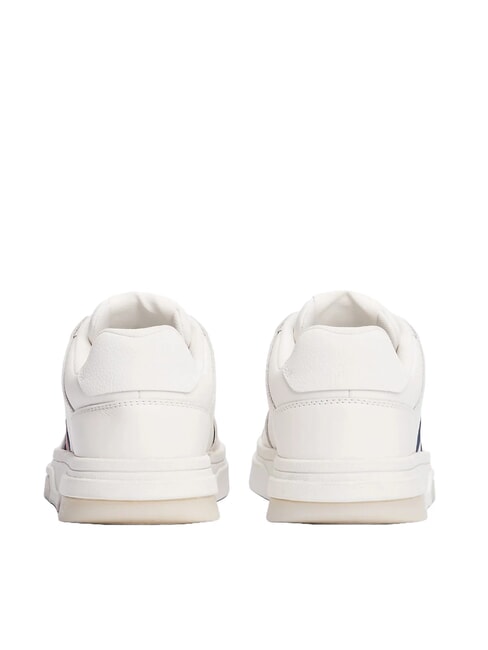 BROOKLYN ESSENTIAL Women's leather sneakers ecru - Women&rsquo;s shoes