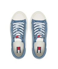 TOMMY HILFIGER TJW FOXING Canvas platform sneakers denim - Women&rsquo;s shoes - 4