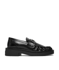 TOMMY HILFIGER TJW ORIGIN LOAFER Women's leather moccasins black - Women&rsquo;s shoes - 2