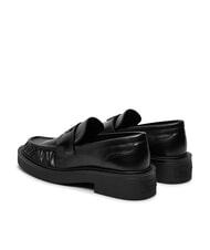 TOMMY HILFIGER TJW ORIGIN LOAFER Women's leather moccasins black - Women&rsquo;s shoes - 5