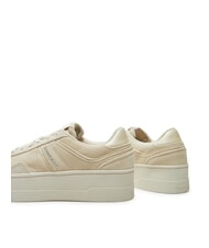 TOMMY HILFIGER GREENWICH Flatform sneakers in suede leather newsprint - Women&rsquo;s shoes - 4