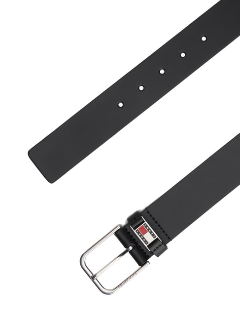 TJ SCANTON Leather belt black - Belts