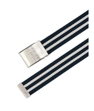 TOMMY HILFIGER TJ DAILY Cotton belt dark night navy - Belts - 2