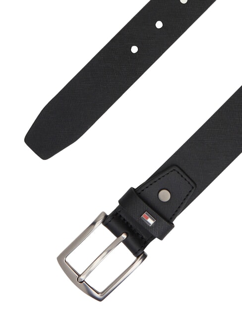 DENTON Leather belt black - Belts