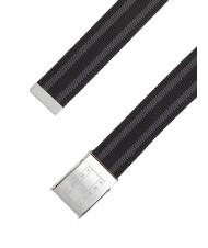 TOMMY HILFIGER TJ DAILY Cotton belt black - Belts - 2