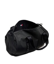 TOMMY HILFIGER TJ ESS DAILY Duffel bag with shoulder strap black - Duffle bags - 4