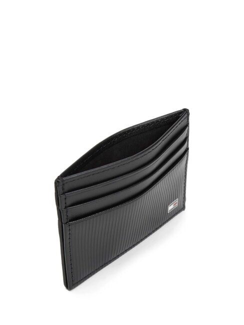 TH FLAG Leather card holder black - Men&rsquo;s Wallets