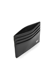 TOMMY HILFIGER TH FLAG Leather card holder black - Men&rsquo;s Wallets - 3