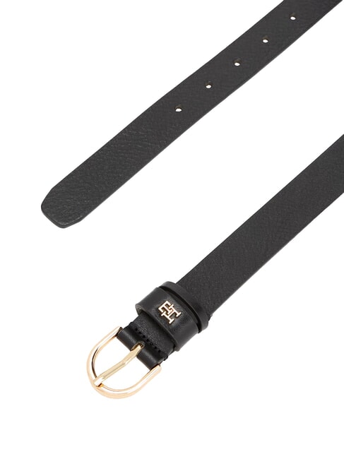 ESSENTIAL EFFORTLESS Leather Belt Made in Italy black - Belts