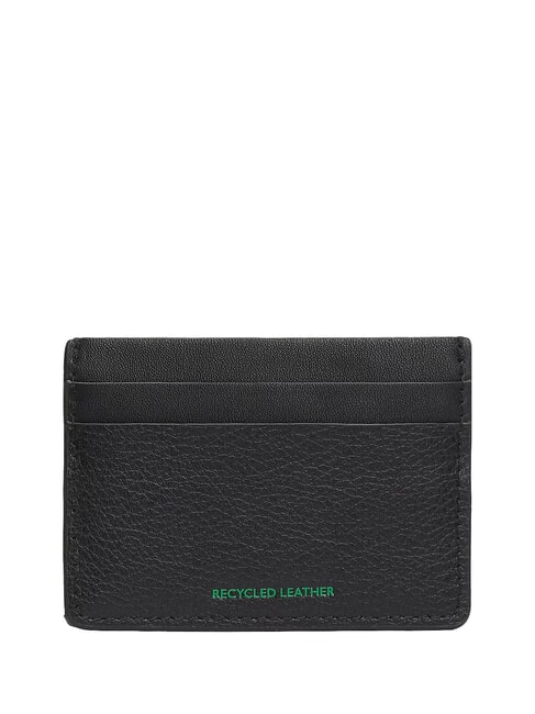 TJ HERITAGE LEATHER Flat card holder black - Men&rsquo;s Wallets