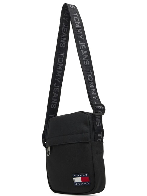 TJ ESS DAILY Shoulder bag black - Over-the-shoulder Bags for Men