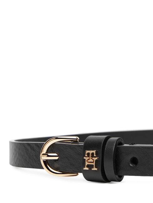ESSENTIAL EFFORTLESS Leather belt black - Belts