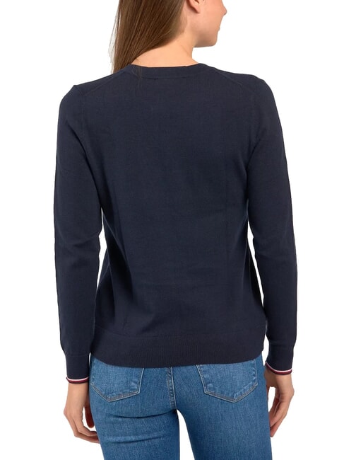 TH Women's V-neck sweater desert sky - Women's Sweaters