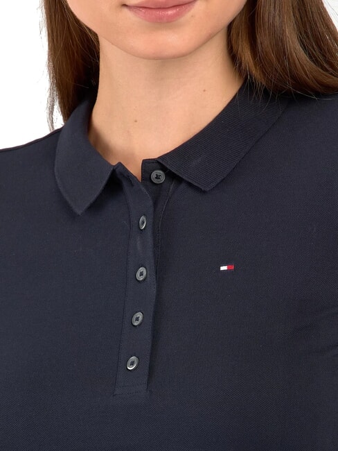 TH Women's short-sleeved polo shirt desert sky - Polo shirt