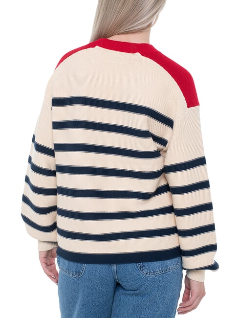 TH Lightweight lantern sleeve sweater beige - Women's Sweaters