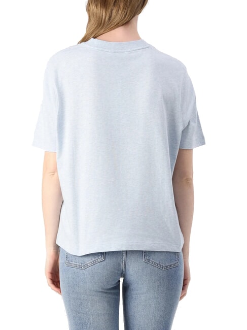 OUTLINE FLAG TEE Regular fit short-sleeved T-shirt ice blue heather - T-shirt