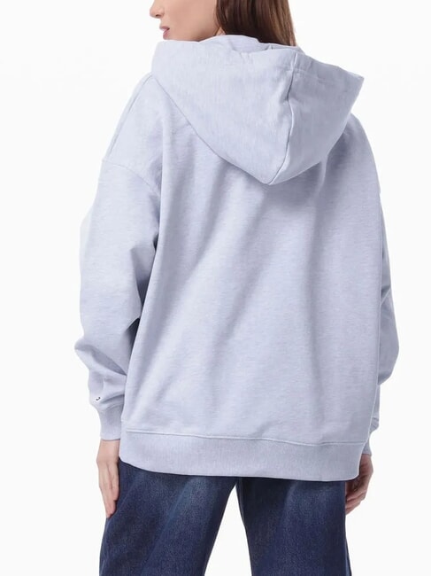 OUTLINE FLAG TEE Regular fit hoodie ice blue heather - Women's Sweatshirts