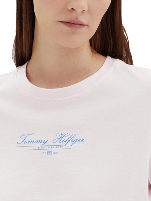 TH Short-sleeved T-shirt with print light pink - T-shirt