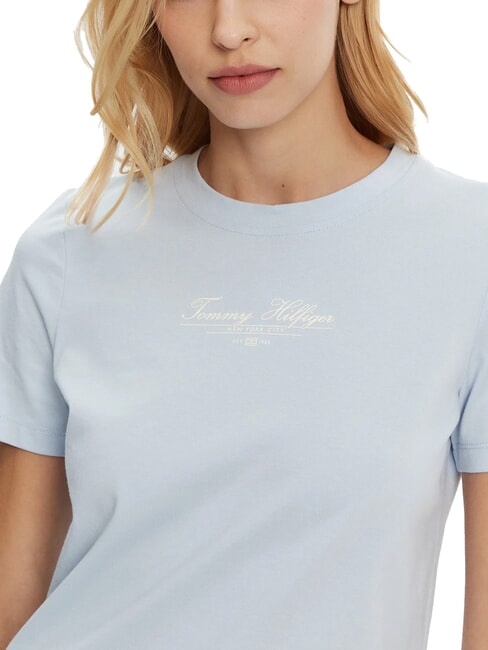 TH Short-sleeved T-shirt with print breezy blue - T-shirt