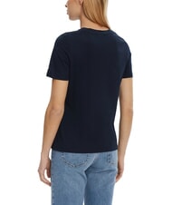 TOMMY HILFIGER TH Short-sleeved T-shirt with print dark night navy - T-shirt - 2