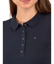 TOMMY HILFIGER TH Women's short-sleeved polo shirt desert sky - Polo shirt - 4