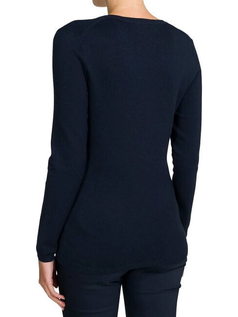 TH Women's V-neck sweater blue - Women's Sweaters