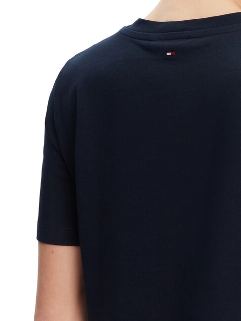 TH Regular fit short sleeve t-shirt dark night navy - T-shirt