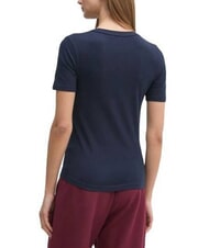 TOMMY HILFIGER VARSITY Slim fit women's t-shirt with print dark night navy - T-shirt - 2