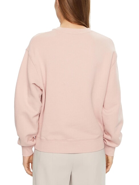 MODERN SCRIPT Women's crew neck sweatshirt foggy pink - Women's Sweatshirts