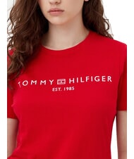 TOMMY HILFIGER TH 1985 Cotton T-Shirt primary red - T-shirt - 3