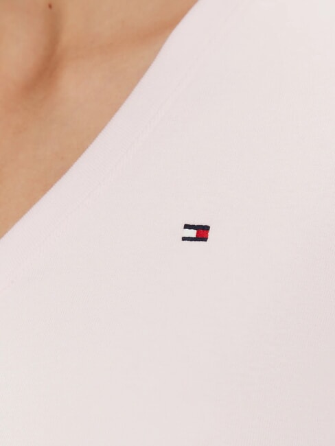 TH Short-sleeved V-neck T-shirt light pink - T-shirt