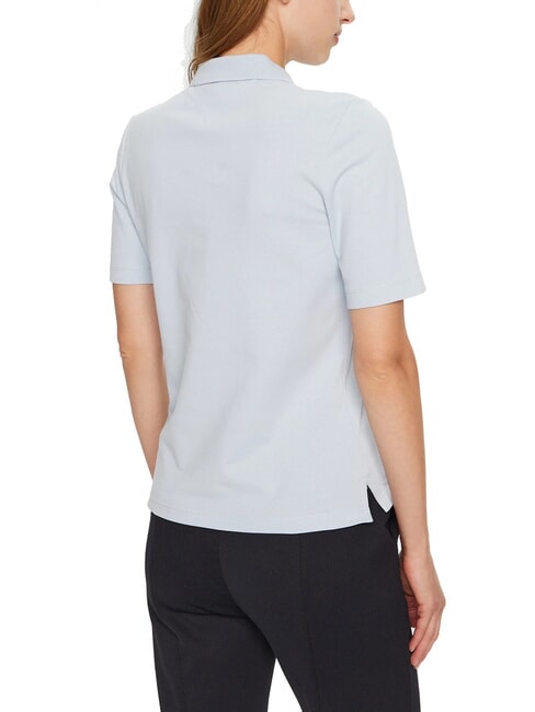 TH 1985 Women's short-sleeved polo shirt breezy blue - Polo shirt