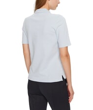TOMMY HILFIGER TH 1985 Women's short-sleeved polo shirt breezy blue - Polo shirt - 2