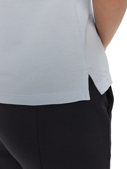 TH 1985 Women's short-sleeved polo shirt breezy blue - Polo shirt