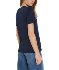 TOMMY HILFIGER TH 1985 Cotton T-Shirt dark night navy - T-shirt - 2