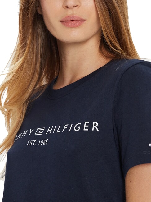 TH 1985 Cotton T-Shirt dark night navy - T-shirt