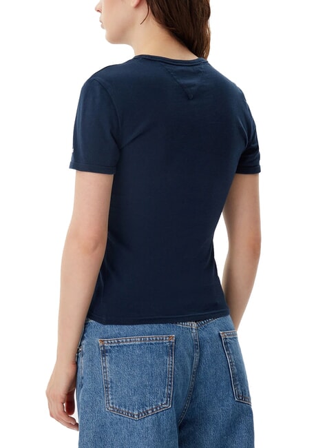 NYC RINGER Slim fit short-sleeved T-shirt dark night navy - T-shirt