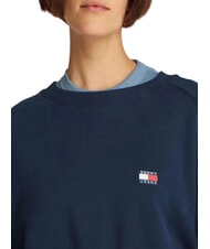 TOMMY HILFIGER TJW Women's crewneck sweatshirt with drawstring dark night navy - Women's Sweatshirts - 3