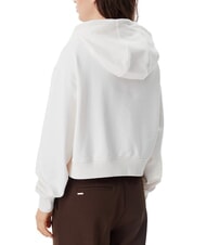 TOMMY HILFIGER SCRIPT LOGO Relaxed fit hoodie ancient white - Women's Sweatshirts - 2